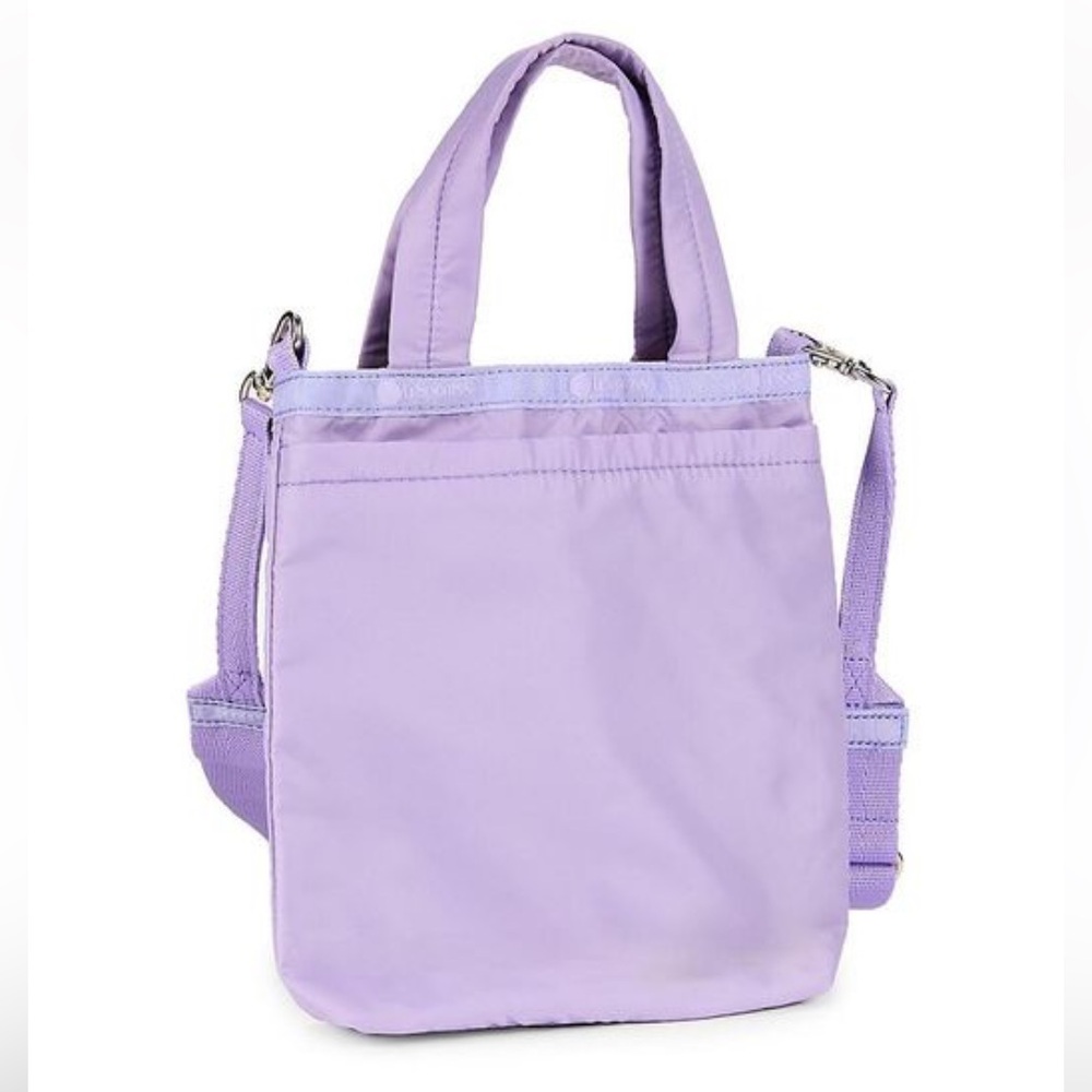 Le Sport Sac Mini Sheen Logo Two-Way Top Handle Bag